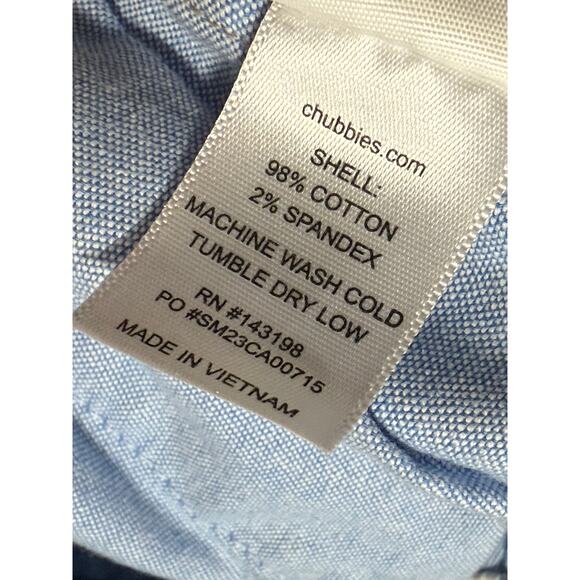 Chubbies The Khakinators Pants Regular Fit Stretch Waist Mens Sz XL Beige Khaki - Picture 8 of 14